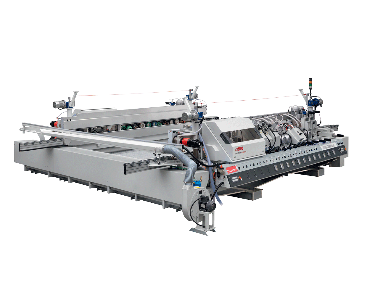 Double edging machines for sintered and natural machines Busetti F series: Photo 1