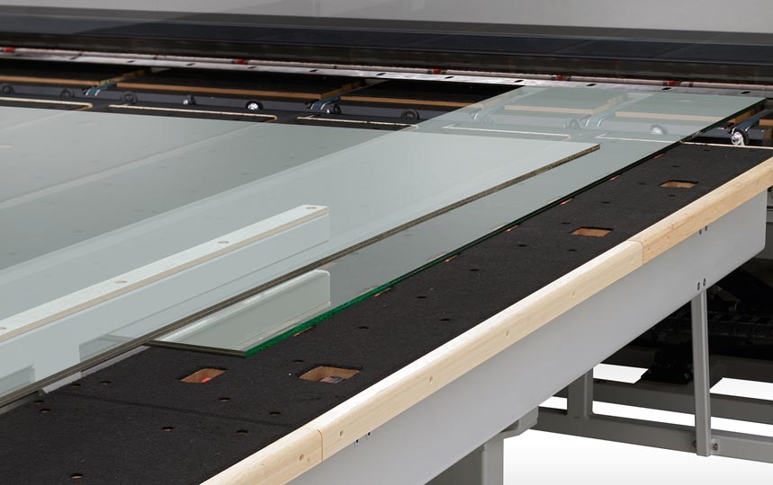 Laminated glass Cutting tables Genius LM series: Photo 7