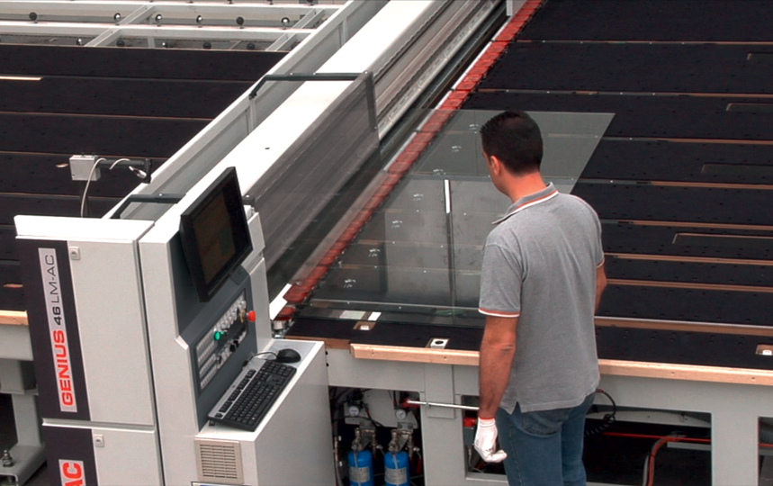Cutting tables for laminated glass Genius LM-A series: Photo 6