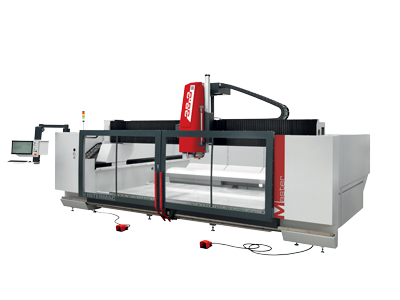The range of machining centres dedicated to stone processing. Master Series