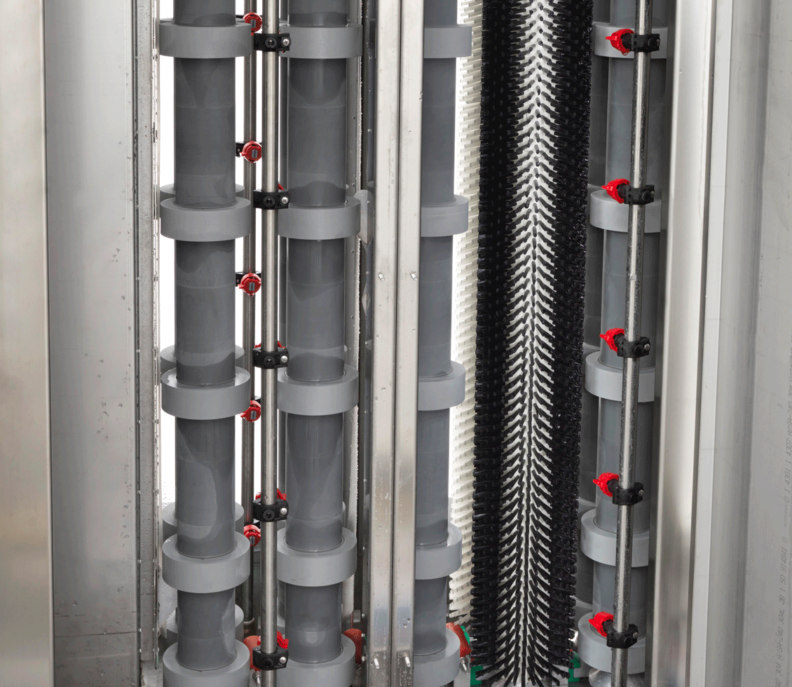 Vertikale waschmaschinen für flachglas AQUA SERIES: Foto 3
