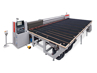 Cutting tables for laminated glass Genius LM-A series