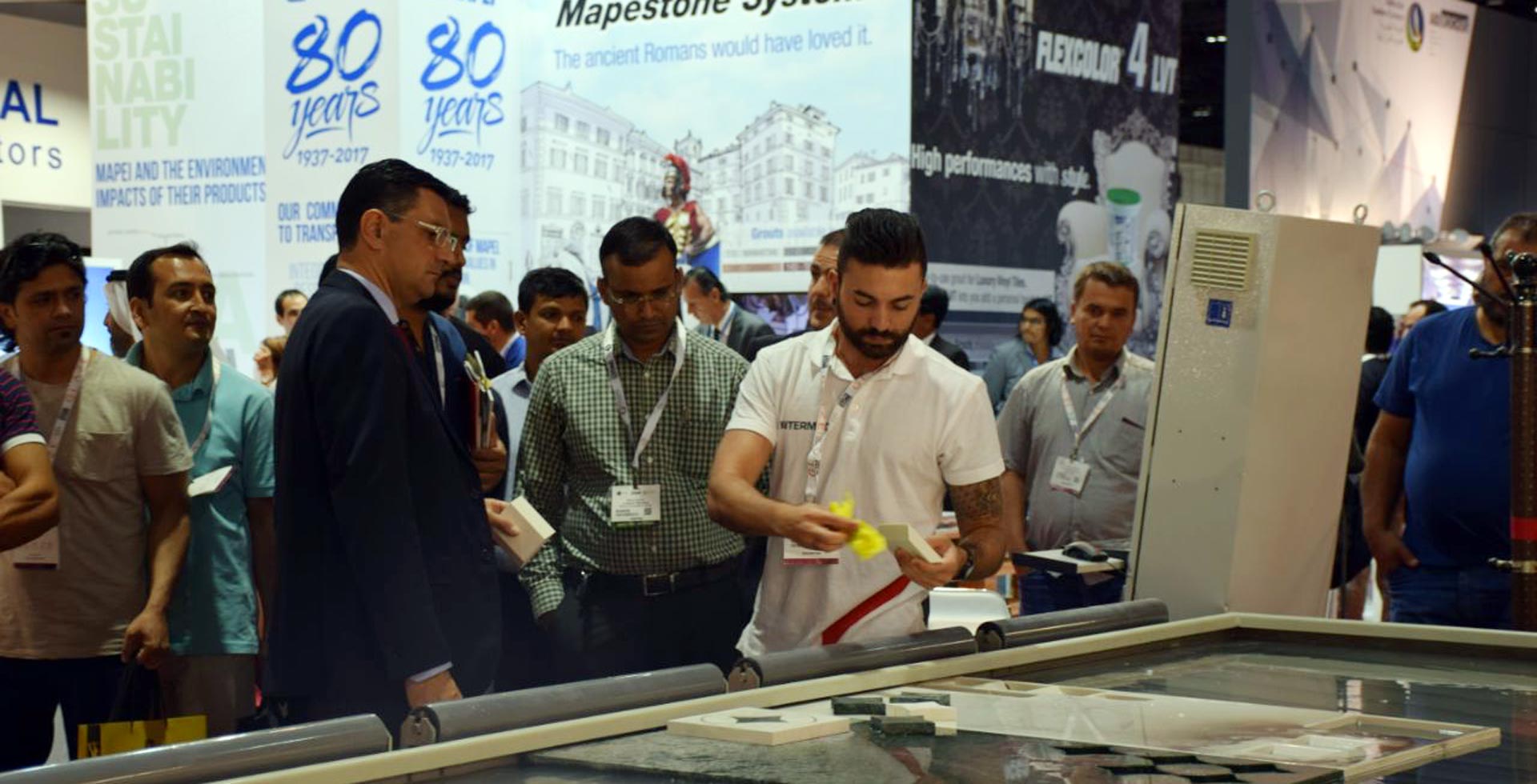 La tecnologia Waterjet in mostra a Middle East Stone